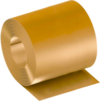 Фольга бронзовая 0,15x110 мм (100 мкм) БрБ2 ГОСТ 1789-2013