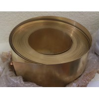 Фольга латунная 0,05x300 мм (50 мкм) Л90 ГОСТ 2208-2007