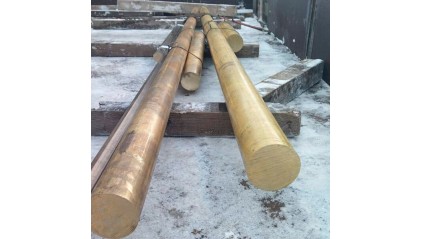 круг латунный горячедеформированный 10 мм ЛМц58-2 купить в Новосибирске