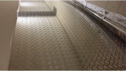 лист стальной рифленый квинтет 1,2 мм Ст3 купить в Новосибирске