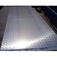 Лист алюминиевый рифленый квинтет 0,3x1000x1200 мм АМг2Н2 ГОСТ 21631-2023