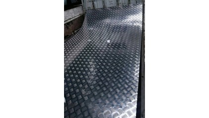 лист нержавеющий рифленый квинтет 1,5 мм AISI 316 купить в Новосибирске