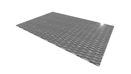 лист нержавеющий рифленый ромб 1 мм AISI 321 купить в Новосибирске