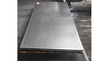 лист перфорированный нержавеющий 0,1 мм Qg 5-8 08Х18Н10Т купить в Новосибирске