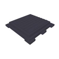 Люк чугунный тяжелый квадратный Т (С250) 400х400 мм ВЧ45 ГОСТ 3634-2019