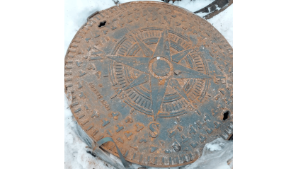 люк чугунный Л (А15) круглый 1000 мм СЧ15 купить в Новосибирске