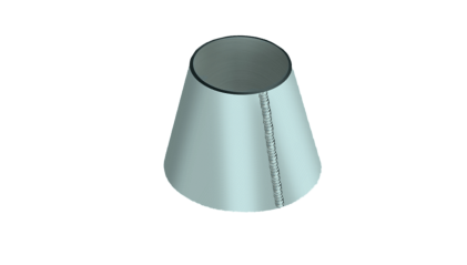 обечайку оцинкованную коническую 3000x2020x20 мм Ст3 купить в Новосибирске