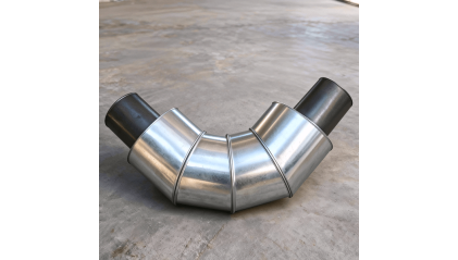 отвод оцинкованный в ППУ изоляции 45° 108х4 мм купить в Новосибирске