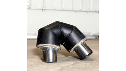 отвод полиэтиленовый в ППУ изоляции 90° 159х4,5 мм купить в Новосибирске