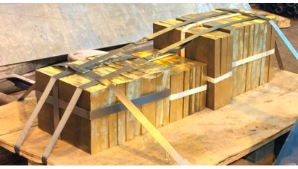 Плита латунная 10 мм ЛС59-1 фото плиту латунную 10 мм ЛС59-1 купить в Новосибирске