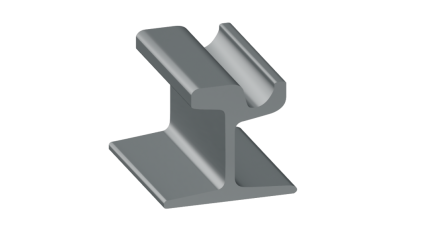 рельсы РТ58 стальные трамвайные 6 м Э76 купить в Новосибирске