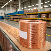 Сетка медная 0,4x0,4x0,4 мм М2 ГОСТ 6613-86