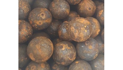 Шары мелющие, помольные стальные 100 мм ШХ15 купить в Новосибирске