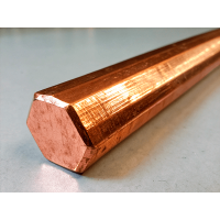 Шестигранник медный ДШГНП 19 мм М3 ГОСТ 1535-2006