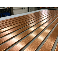 Шина бронзовая 125x8 мм БрОЦ4-3 ГОСТ 1761-2016