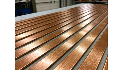 шину бронзовую 125x8 мм БрАМц9-2 купить в Новосибирске