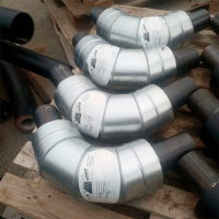 Скорлупа ППУ-ОЦ для отвода 60° 57x140 мм ГОСТ 30732-2020