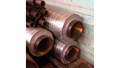 скорлупу ППУ-ОЦ 133x50 мм для труб купить в Новосибирске