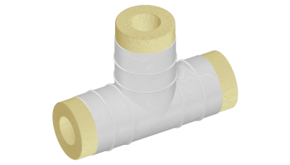 скорлупу ППУ-ОЦ для тройника 530x530 мм купить в Новосибирске