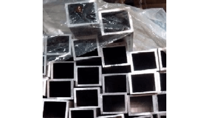 трубу алюминиевую профильную прямоугольную 60x30 2 мм АМг3 купить в Новосибирске