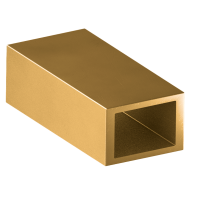 Труба латунная профильная прямоугольная ДПРНТ 72x10x2 мм Л63 ГОСТ 20900-2014