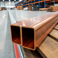 Труба медная профильная прямоугольная ДПРНТ 110x30x3,5 мм М3 ТУ 48-21-295-82