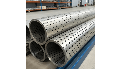 трубу нержавеющую перфорированную электросварную 38x2 мм AISI 409 купить в Новосибирске