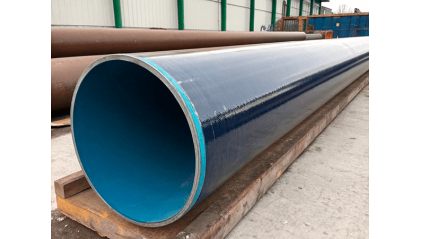 трубу стальную Б/Ш с внутренним эпоксидным покрытием 114x3,5 мм 09Г2С купить в Новосибирске