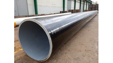 Труба в ЦПП изоляции 630x10 мм Ст3сп ТУ 1390-003-86695843-2010 фото