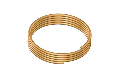 трубку латунную капиллярную ДКРНМ 1,2x0,6 мм ЛС59-1 купить в Новосибирске