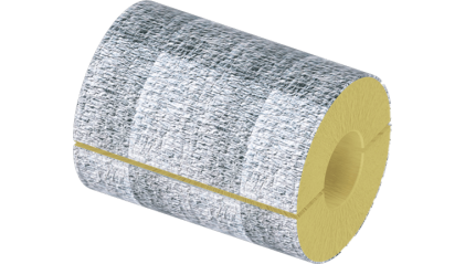 цилиндр теплоизоляционный минераловатный 108x30x500 мм НГ Ц 100 купить в Новосибирске