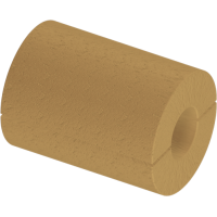 Цилиндр теплоизоляционный базальтовый навивной без покрытия 108x60x500 мм Г1 Ц 100 ГОСТ 23208-2022