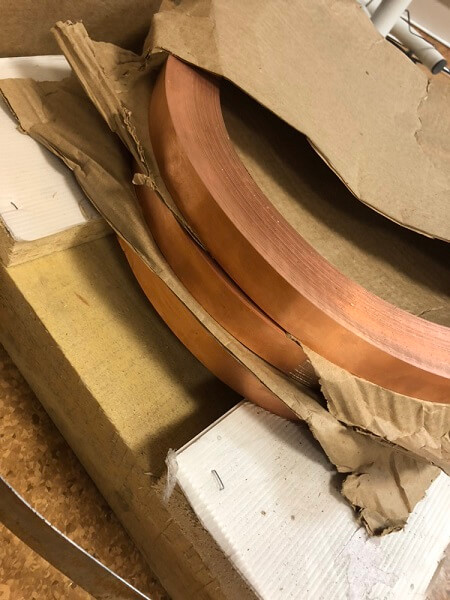 Ленты медные