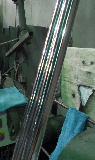 Полировка трубы