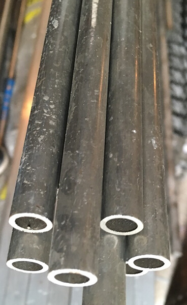 Труба алюминиевая холоднодеформированная бесшовная анодированная закаленная 25x5 мм АД31 ГОСТ 18475-82 хлыст фото